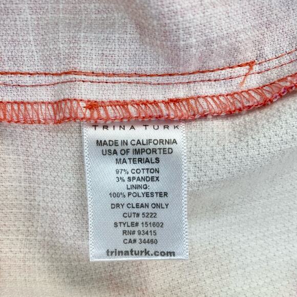 Trina Turk Florencia Floral Romper, Size 4 - Picture 5 of 6